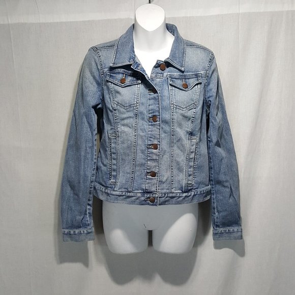 LOFT Jackets & Blazers - Ann Taylor Loft Stretch Denim Jacket Small